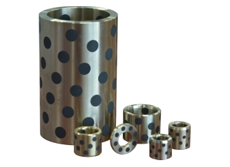 Graphite plug bearings offer continuous lubrication over long periods without maintenance