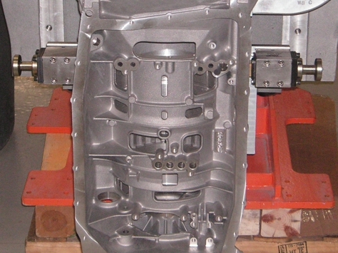 Pallet Latch in transmission assembly